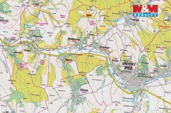 Prodej pozemků o výměře 1957 m2 v katastru obce Lhotka u Hra