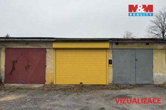 Nabízíme k prodeji řadovou garáž v Bechyni o užitné ploše 16