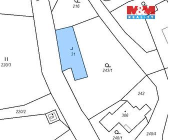 Nabízíme k prodeji pozemek o celkové výměře 1167 m² určený k