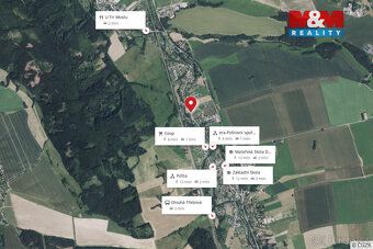 Nabízíme k prodeji pozemek o celkové výměře 1167 m² určený k