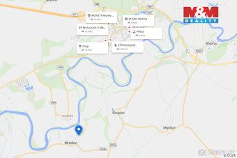 K prodeji zahrady o velikosti 782m² a 800m² v obci Mradice u