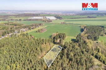 Nabízíme k prodeji lesní pozemek o celkové výměře 2 645 m² v