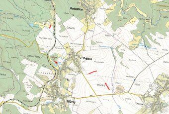 V katastrálním území okresu Brno-venkov - Prštice - nabízíme