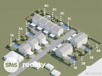 Novostavba moderního krajního, samostatně stojícího domu 3A 