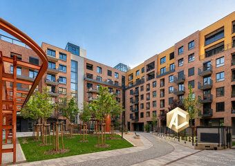Moderní 1+kk o velikosti 34 m² s balkonem i terasou umístěno