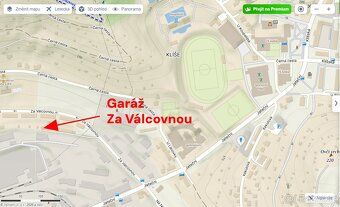 Pronajmu zrekonstruovanou garáž s montážní jámou v klidné lo