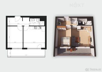Moderní bezbariérový byt 2+kk s lodžií a garážovým stáním, P