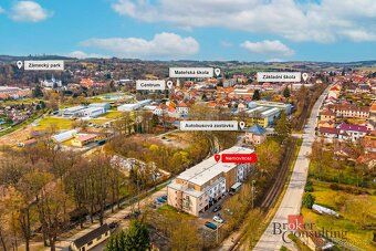Pronájem, byty/1+kk, 24 m2, Nádražní 1494/51, 58901 Třešť, J