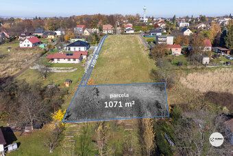 Nabízíme k prodeji stavební pozemek o výměře 1 071 m², který