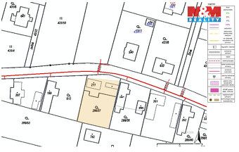Nabízíme k prodeji pozemek o výměře 844 m² v obci Pacov u Ří