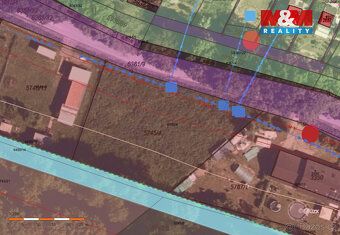 Prodej rovinatého stavebního pozemku 1500 m² v Napajedlech. 