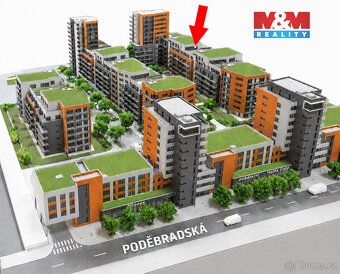 Nabízíme prodej moderního bytu 1+kk o výměře 33,8 m² s předz