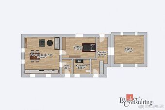 Prodej rodinný dům (chalupa), 70 m2, pozemek 1988 m2, Dražov