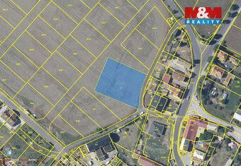 Prodej dvou pozemků o celkové výměře 1100 m2 každý, v územní