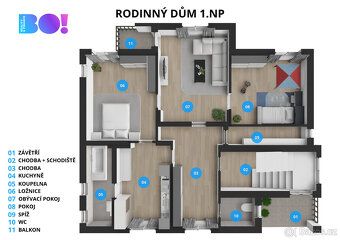 Hledáte dům, který nabízí komfort, prostor a soukromí pro dv