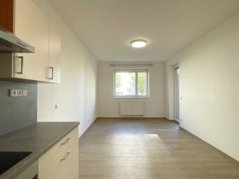 Pronájem bezbariérového bytu 2+kk se zasklenou lodžií, šatno