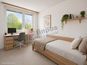 Nabízíme k pronájmu prostorný byt 3+kk o velikosti 62 m² s l