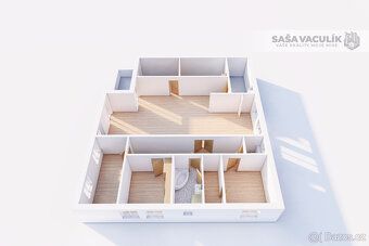 We offer exclusively for rent office space forming an entire upper floor of a building in…