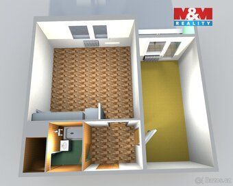 We offer for rent a bright and sufficiently spacious 1+1 apartment with