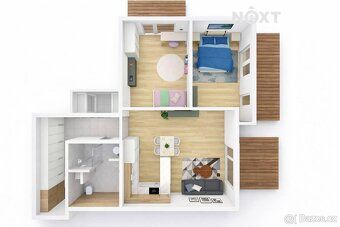 We offer for sale modern and very well arranged apartment of size 3 + kk with total usable…