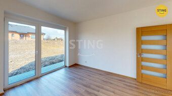We offer for rent a new stone house with land measuring