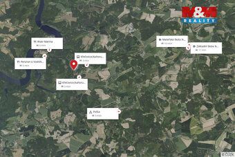 Nabízíme k prodeji dva pozemky o celkové rozloze 11 315 m², 