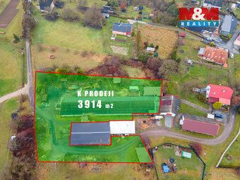 We offer for sale a production facility in a quiet part of the village of Bratrušov