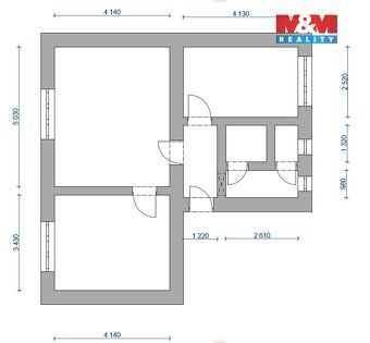 Nabízíme k prodeji byt 2+1 o podlahové ploše 63 m², umístěný