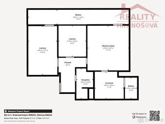 We offer for sale an apartment 3+1 in personal ownership on Krasnoarmejců St.