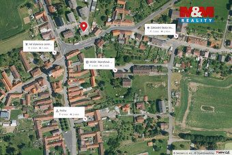 Rental of 2 bedroom apartment on the second floor in a residential house in the center of Volenice village.