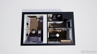 We offer for sale a modern apartment with layout 2+kk and area of 45 sqm, located in a newly…