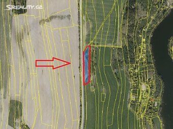 Prodej stavebního pozemeku o výměře 2 856 m² v katastru obce