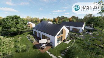 Na klidném a pečlivě vybraném místě vzniká moderní pasivní d