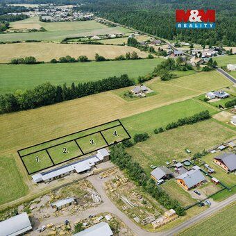 Sale of land for family house construction in Čermná nad Orl., Rychnov nad Kněžnou