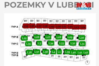 For sale construction plot of 730 m2 in quiet location of town