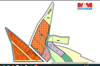 We offer for sale share of 2/4 in land plot with total area of 507