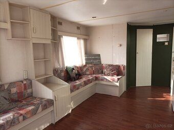 WAREHOUSE in ŽEBRÁK size 3.1 x 8 m, one lockable bedroom, gas fireplace heating, cooker…