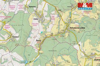 Prodej pozemků o celkové výměře 9823 m2 v katastru obce Lhot