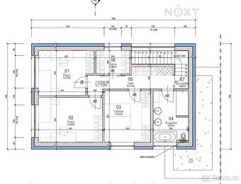 Predaj pozemku 949 m² v Starých Nechaniciach s projektom na rodinne dvojdomy