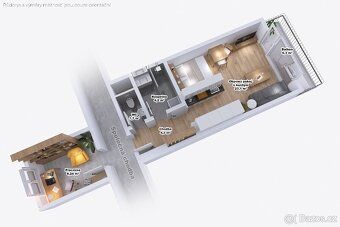 🏡 Moderní 1+kk s balkonem, parkováním a minimálními náklady 