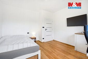 Novostavba bungalovu 4+kk ve Vrchovině u Nové Paky na konci 