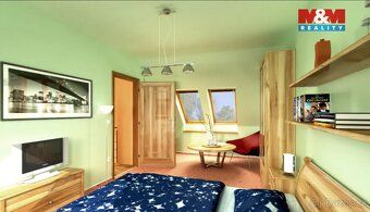 Project of construction of two-story family house 4+1 in village Krušovi