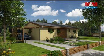 DŮM NA KLÍČ – 3KK, 77,8 m² Nabízíme výstavbu moderního rodin