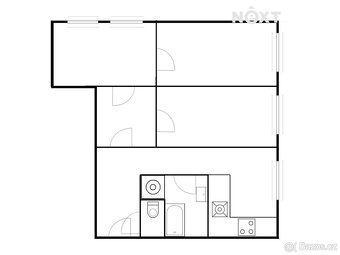 I am offering for sale a beautiful apartment of 3+1 in a quiet part of