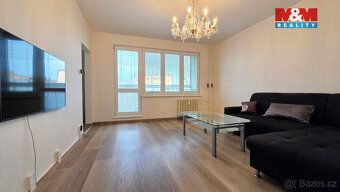 We offer for long-term rent an apartment 3+1 with glazed loggia
