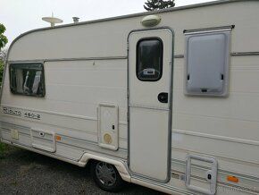 Mobile home in an English style, also known as a trailer house, mobile cottage, suitable for…