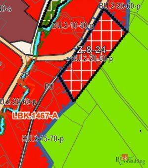 Stavební pozemek v OstašověV jedné z nejpříjemnějších rezide