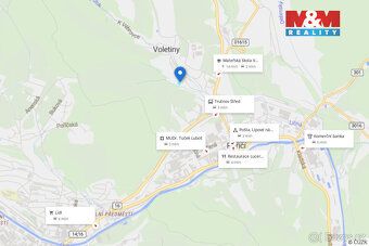 We offer for sale a plot of land measuring 1410 m² in a quiet part of Trutnov - parcel No.
