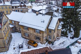 We offer for sale half of a family house in a quiet part