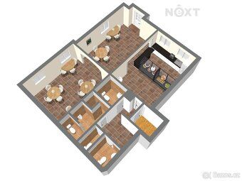 Nabízíme k prodeji komerční prostor o celkové výměře 98,3 m²